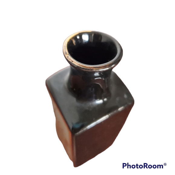 Miniature Porcelain Japanese Vase Hand-Painted with Art Of Chokin Style 3.5" Vtg - Picture 6 of 13